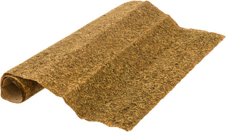 Feeric lights & Christmas Decoratie achtergrond - zand/woestijn - voor kerststal - 50 x 70 cm - papier/karton Bruin