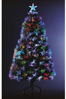 Feeric lights & Christmas Feeric lights and christmas - fiber kerstboom - H90 cm - met licht - Kunstkerstboom Groen