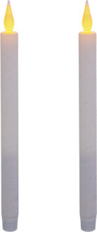 Feeric lights & Christmas Feeric lights and christmas LED dinerkaarsen - wit - 28 cm - dunne kaarsen - kerst