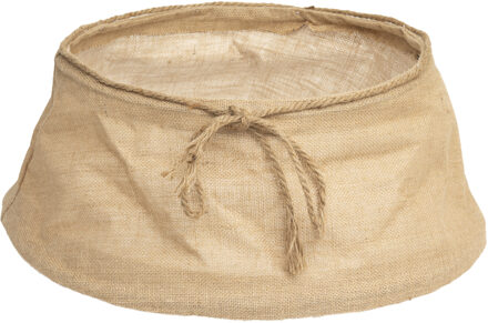 Feeric lights & Christmas Kerstboomrok - jute - D56 x H32 cm - voor een kerstboom tot 180 cm - kerstdecoratie Bruin