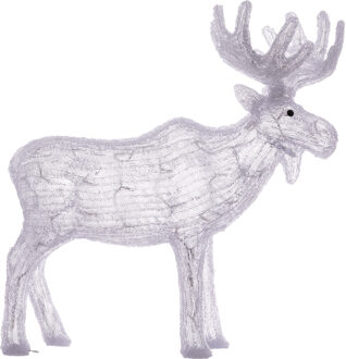 Feeric lights & Christmas LED verlichte rendier - 73 cm - 100 lampjes - warm wit - kerstverlichting - dieren