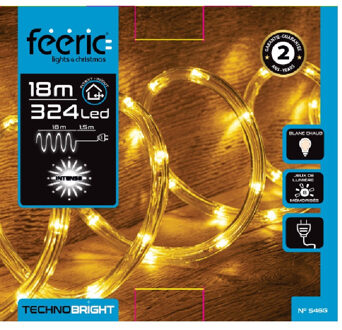 Feeric lights & Christmas Lichtslang - 18 m - warm wit - 324 LEDs - Lichtslangen