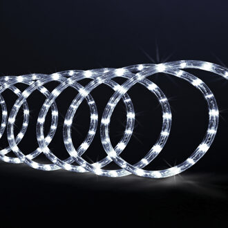Feeric lights & Christmas Lichtslang/slangverlichting 10 meter met 180 lampjes helder wit