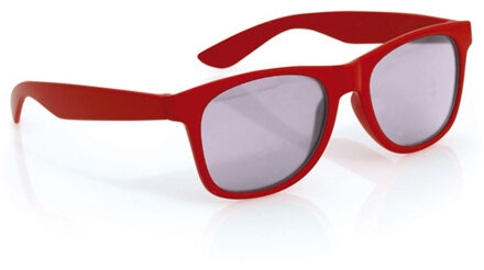 Feest en zonnebril voor kinderen - rood - kunststof - verkleedbrillen