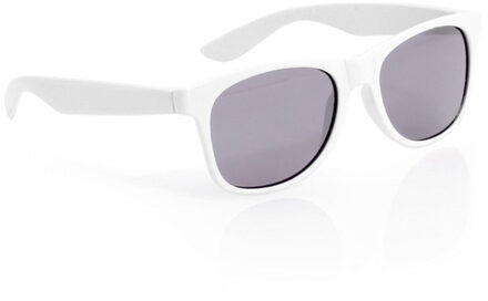 Feest en zonnebril voor kinderen - wit - kunststof - verkleedbrillen