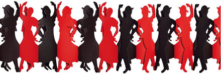 Feest slinger spanje thema flamenco dansers - paier - 300 cm - brandvertragend