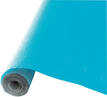 Feest tafelkleed op rol - turquoise blauw - 120cm x 5m - papier