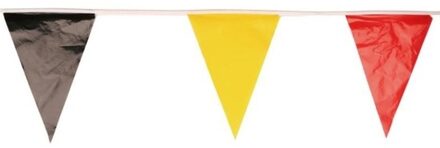 Feest vlaggenlijnen/slingers België 10 meter