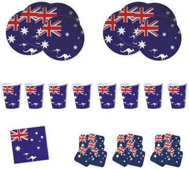 Feestartikelen Australie tafel versiering pakket Multi