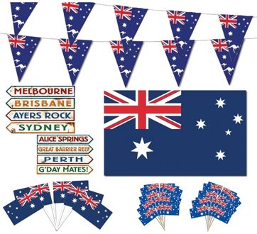 Feestartikelen Australie thema versiering XL pakket
