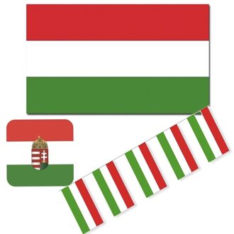 Feestartikelen Hongarije versiering pakket