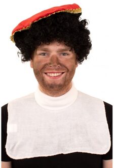 Feestartikelen - Pieten col - wit - voor volwassenen - one size - acryl