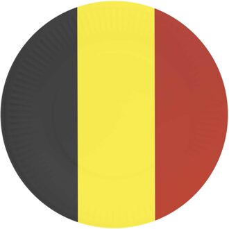 Feestborden België 23 Cm 8 Stuks