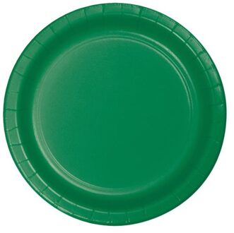 Feestbordjes Emerald Groen 23cm (8st)