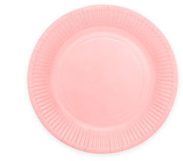 Feestbordjes Zacht Roze 18cm (8st)