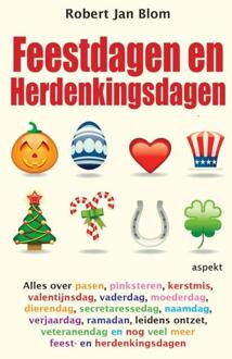 Feestdagen en herdenkingsdagen - Boek Robert Jan Blom (9461536143)