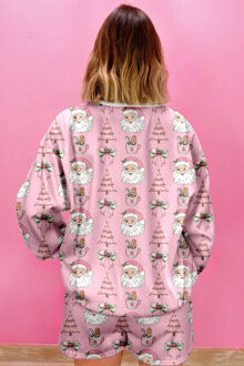 Feestelijke Pyjama Set Lichtroze