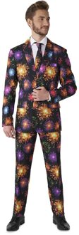 Feestkostuum Vuurwerk Man Suitmeister Multikleur - Print