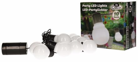 Feestverlichting met 10 Lampen Wit (10 LED - 6M)Party Lighting