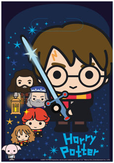 Feestzakjes Harry Potter Cartoon (8st) Multikleur - Print