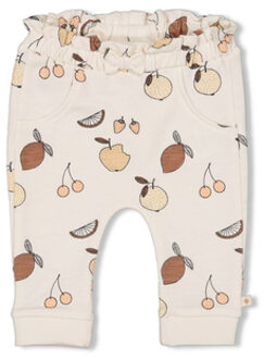 Feetje Cutie Fruity Off joggingbroek white Wit - 74