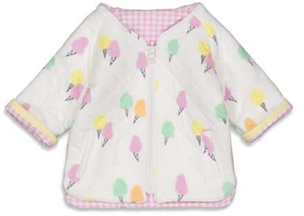 Feetje Jas Cotton Candy Nature Wit - 74