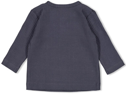 Feetje jongens longsleeve Blauw - 80