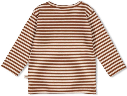 Feetje jongens longsleeve Bruin - 68