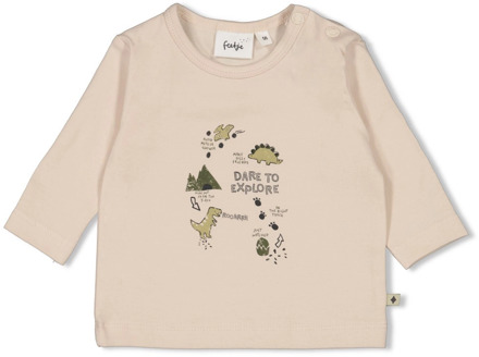 Feetje jongens longsleeve Ecru - 74