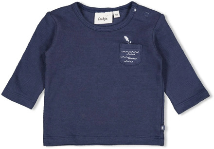 Feetje jongens longsleeve Indigo - 62
