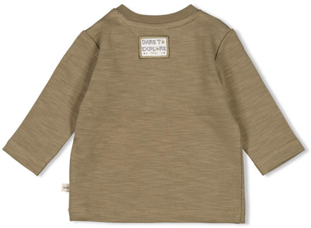 Feetje jongens longsleeve Olijf - 62
