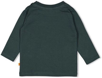 Feetje jongens longsleeve Petrol - 68