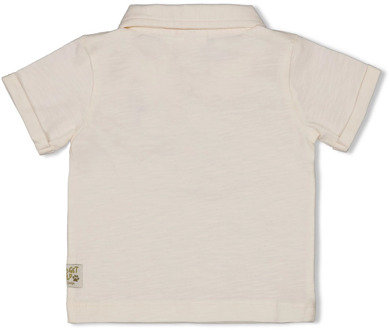 Feetje jongens polo Ecru - 68