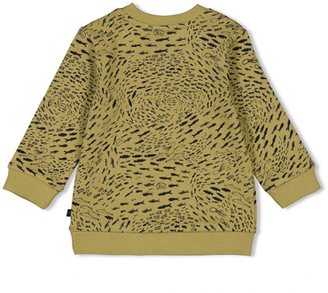 Feetje jongens sweater Groen - 86