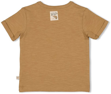 Feetje jongens t-shirt Camel - 68