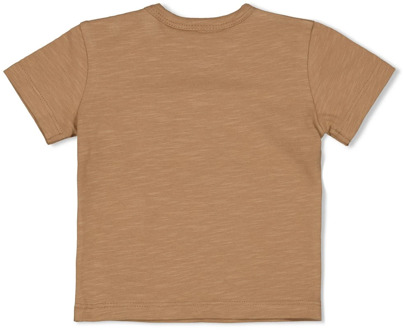 Feetje jongens t-shirt Camel - 86