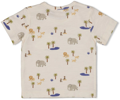 Feetje jongens t-shirt Ecru - 74