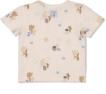 Feetje jongens t-shirt Ecru - 80