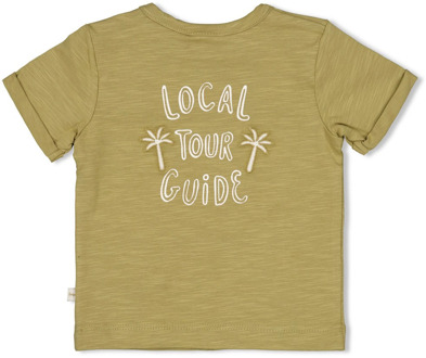 Feetje jongens t-shirt Groen - 62