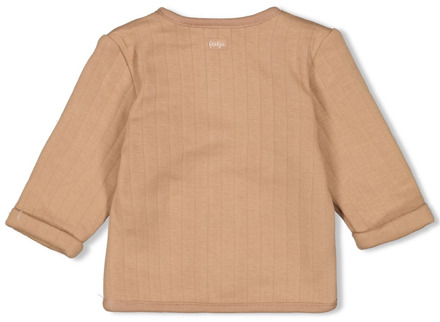 Feetje jongens vest Bruin - 62