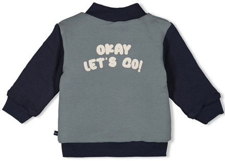 Feetje jongens vest Petrol - 68