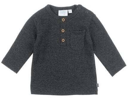 Feetje longsleeve mini-persoon antraciet-melange Grijs - 74