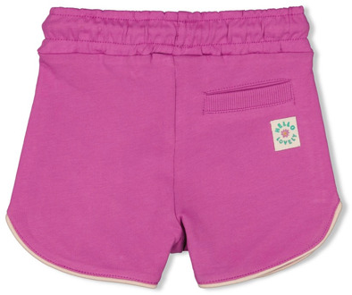 Feetje meisjes korte broek Paars - 80