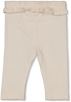 Feetje meisjes legging Ecru - 86