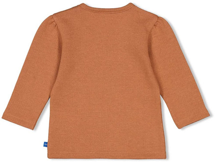 Feetje meisjes longsleeve Camel - 68