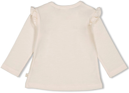 Feetje meisjes longsleeve Ecru - 68