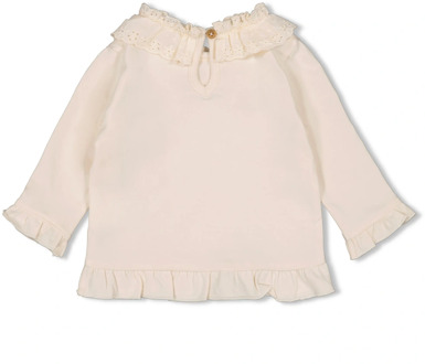 Feetje meisjes longsleeve Ecru - 68