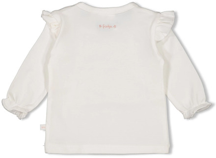 Feetje meisjes longsleeve Ecru - 74