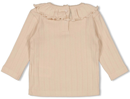 Feetje meisjes longsleeve Ecru - 74