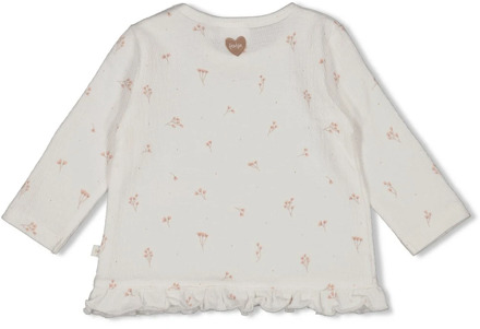 Feetje meisjes longsleeve Ecru - 74